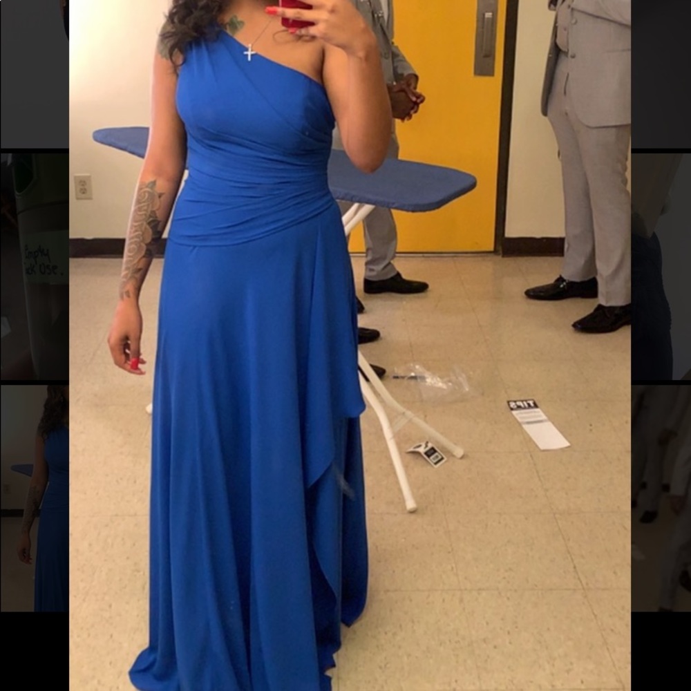 Blue Evening Gown